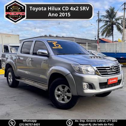TOYOTA HILUX 2.7 SRV 4X2 CD 16V FLEX 4P AUTOMÁTICO TOYOTA HILUX 2.7 SRV 4X2 CD 16V FLEX 4P AUTOMÁTICO
